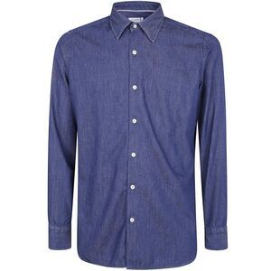 TINTORIA MATTEI Men's Classic Denim Shirt Men BLUE Shirts